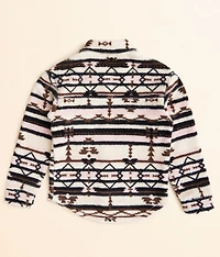 Girls - Southwestern Fleece Shacket
