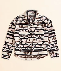 Girls - Southwestern Fleece Shacket