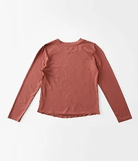 Girls - Floral Lace Top