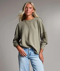 Pieced Crochet Top