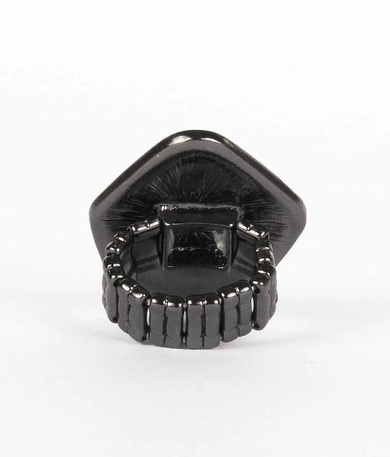 Neon Chunky Stone Ring