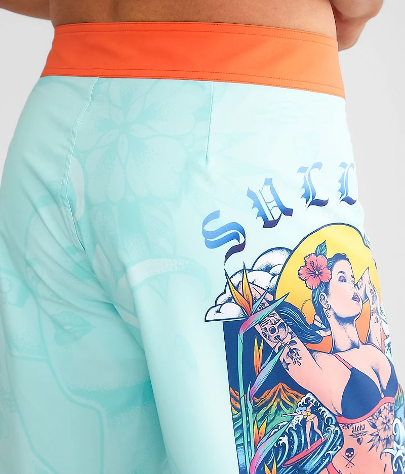 Island Escape Stretch Boardshort