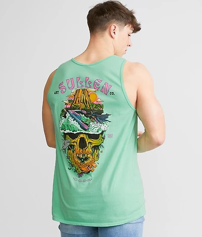 Sullen Skull Island Tank Top
