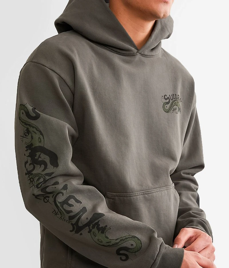 Black Octopus Hooded Sweatshirt