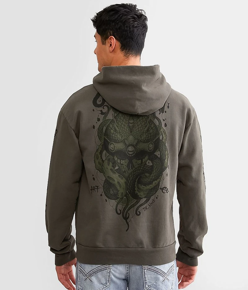 Black Octopus Hooded Sweatshirt