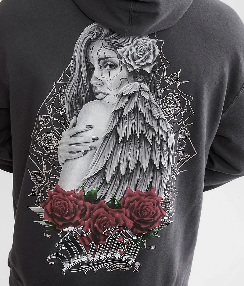 Rose Angel Hooded Sweatshirt
