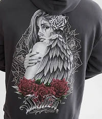 Rose Angel Hooded Sweatshirt