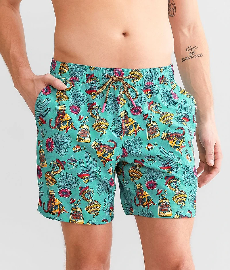 Tequila Pardy Stretch Swim Trunks