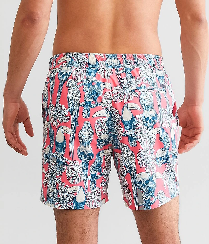 Birds Of Paradise Swim Trunks