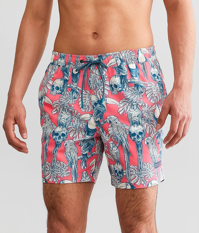Birds Of Paradise Swim Trunks