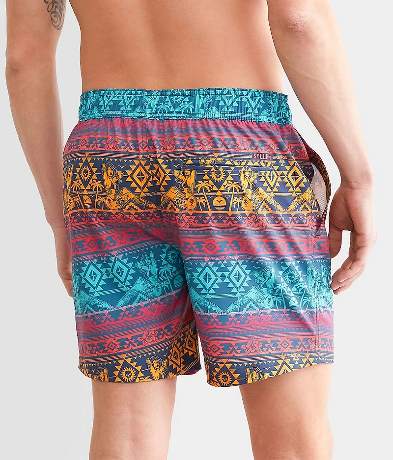 Azteca Beach Club Swim Trunks