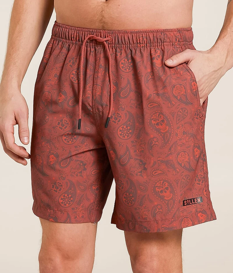 Mexicali Stretch Swim Trunks