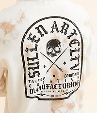 Badge Crest Hooded Sweatshirt