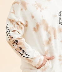 Badge Crest Hooded Sweatshirt