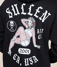 Cali Pin-Up Hooded Sweatshirt