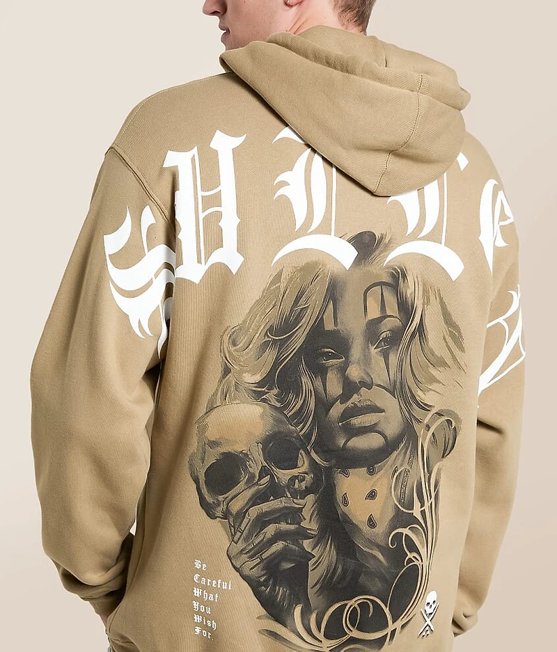 Two Face Hooded Sweatshirt