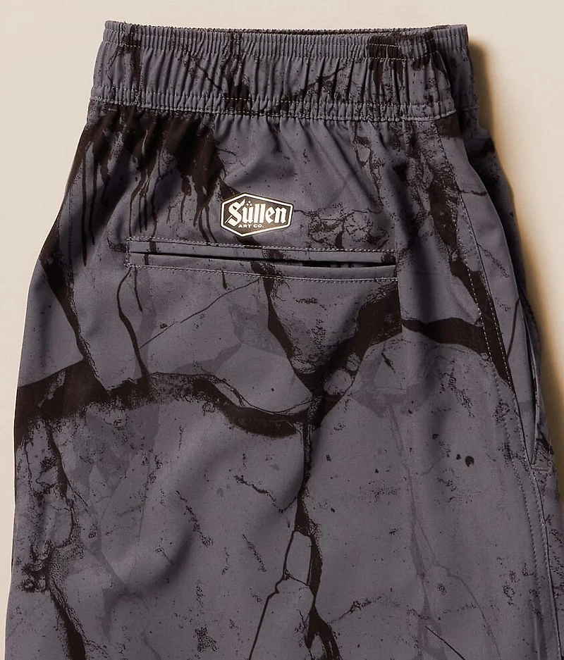 Cracked Stretch Swim Trunks