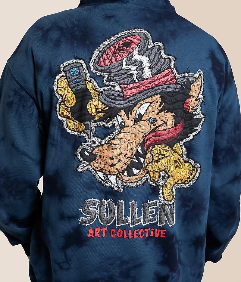 Wolf Patch Hooded Sweatshirt