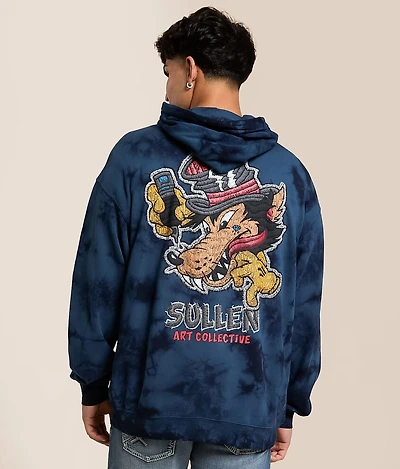 Wolf Patch Hooded Sweatshirt