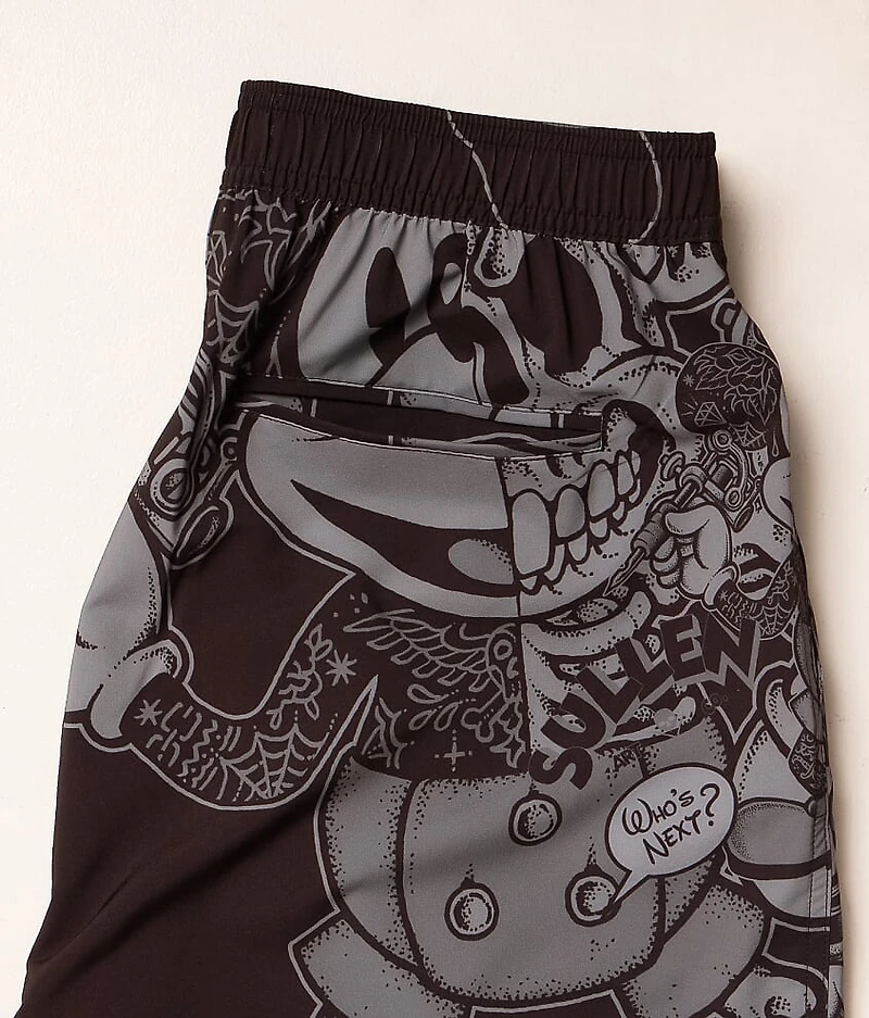 Who's Next Stretch Swim Trunks