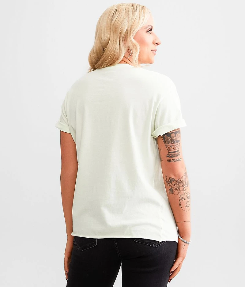 Angels Floral Badge T-Shirt