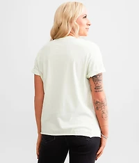 Angels Floral Badge T-Shirt