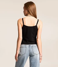 Angels Butterfly Baby Cropped Tank Top