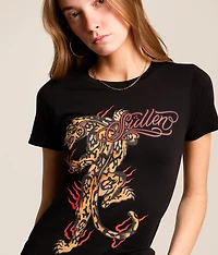 Angels Crawling Leopard T-Shirt