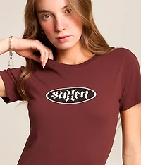 Angels Old Skool Fitted T-Shirt