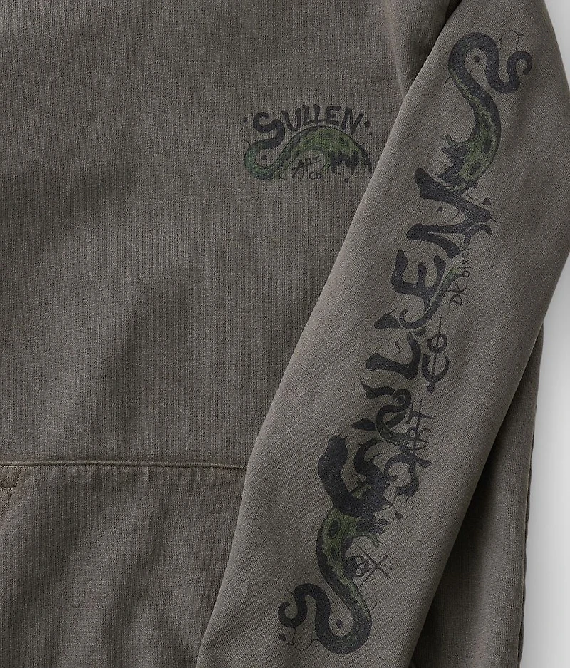 Boys - Black Octopus Hooded Sweatshirt