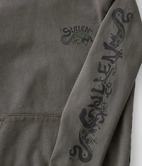 Boys - Black Octopus Hooded Sweatshirt