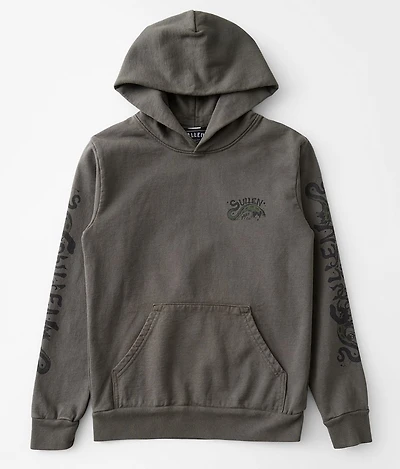 Boys - Black Octopus Hooded Sweatshirt