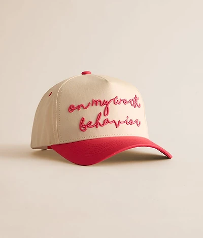 On My Worst Behavior Hat