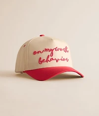 On My Worst Behavior Hat