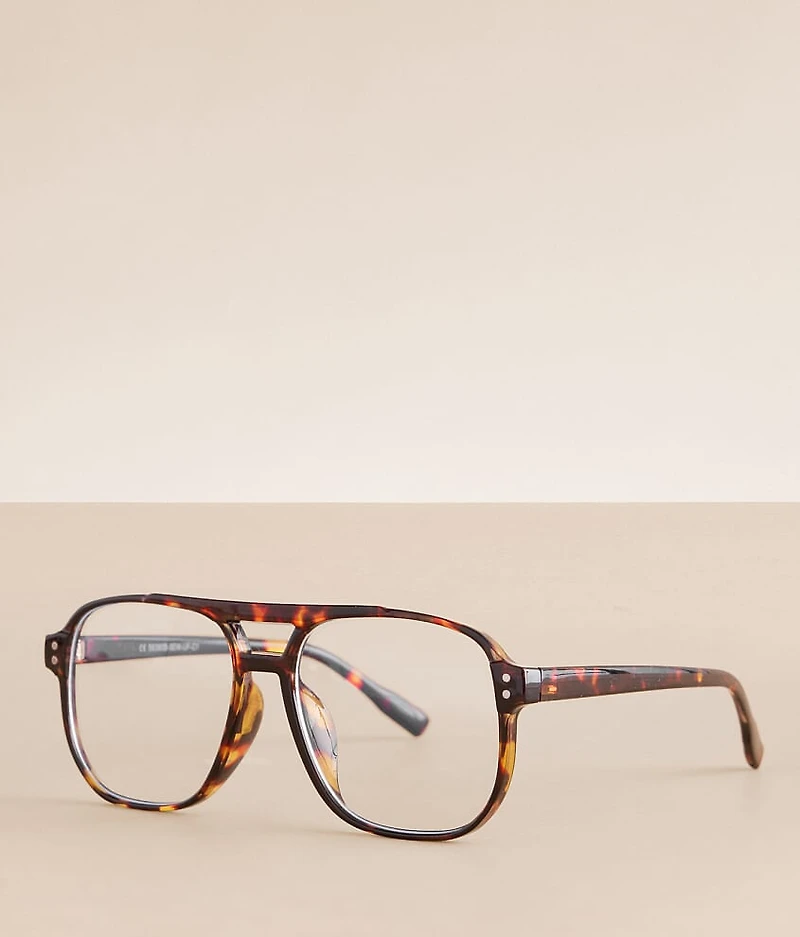 Tort Aviator Blue Light Glasses