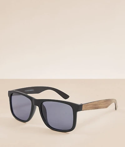 Textured Woodgrain Sunglasses