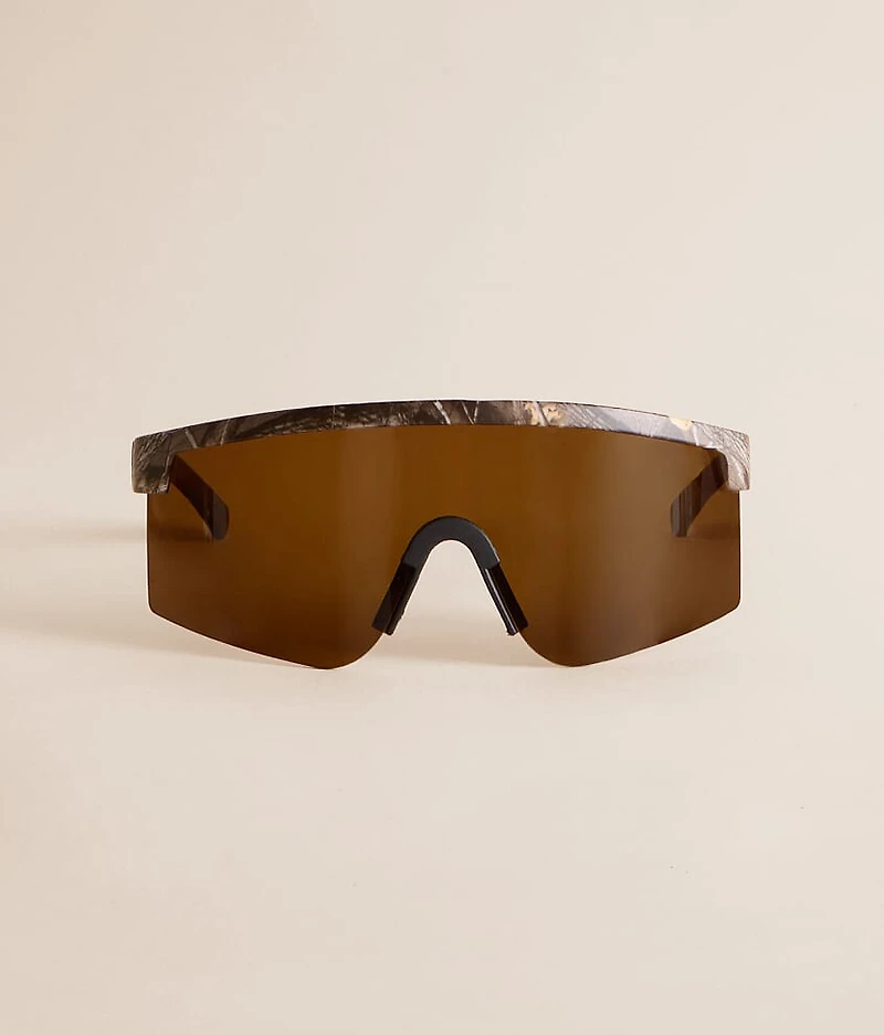 Camo Shield Sunglasses