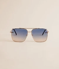Gradient Aviator Sunglasses
