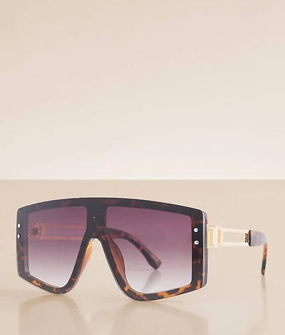 BKE Tort Shield Sunglasses
