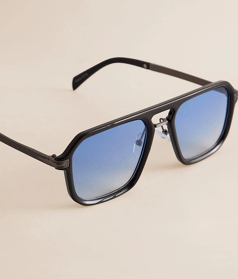 Retro Aviator Sunglasses
