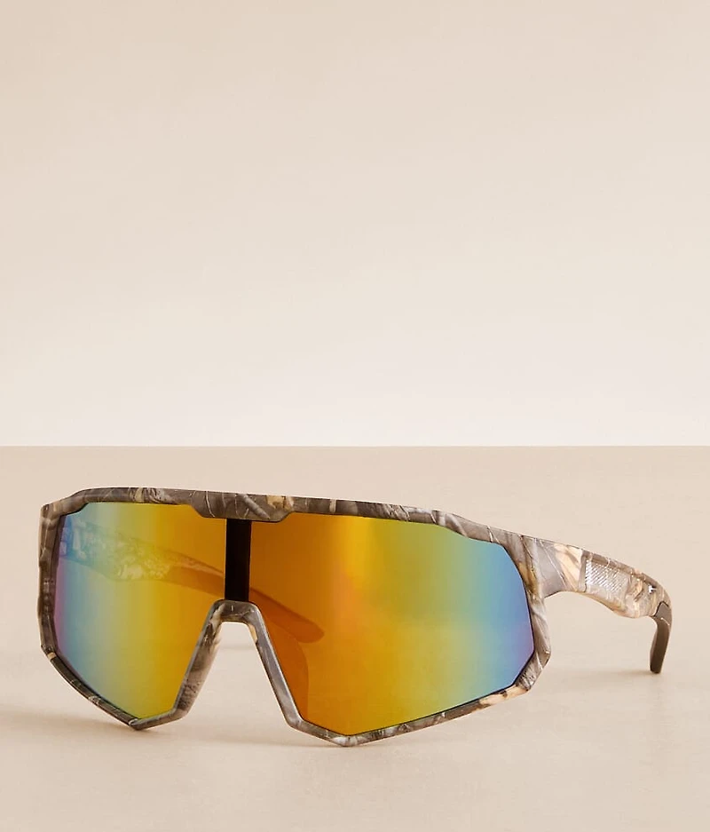 Camo Shield Sunglasses