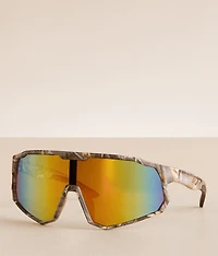 Camo Shield Sunglasses