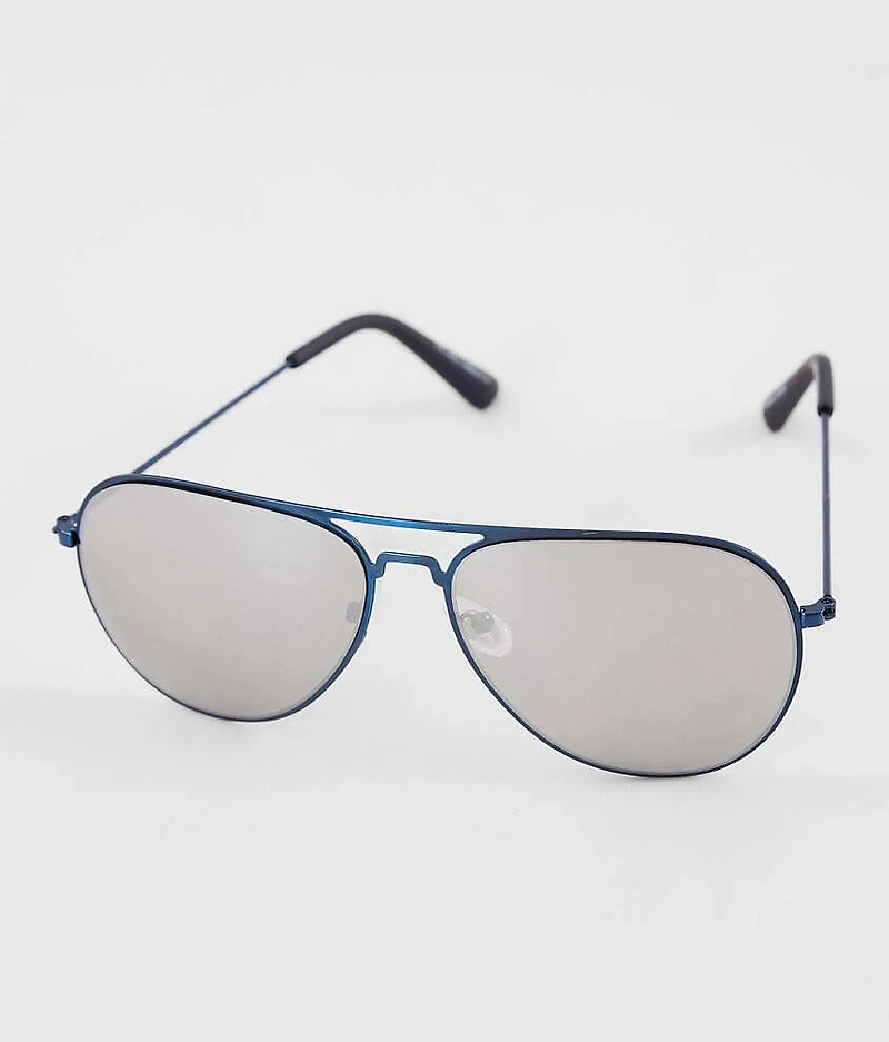 Smoke Lens Aviator Sunglasses