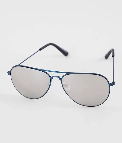 Smoke Lens Aviator Sunglasses