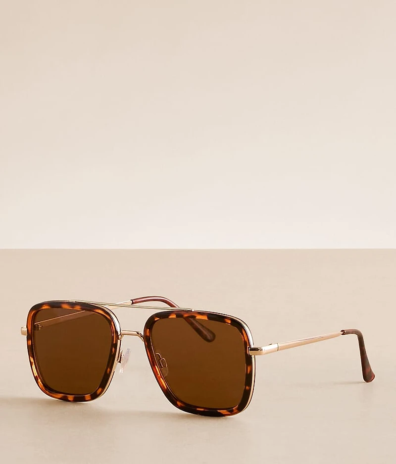 Tort Aviator Sunglasses