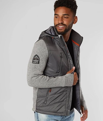 SuperDry® Storm Hybrid Hooded Jacket