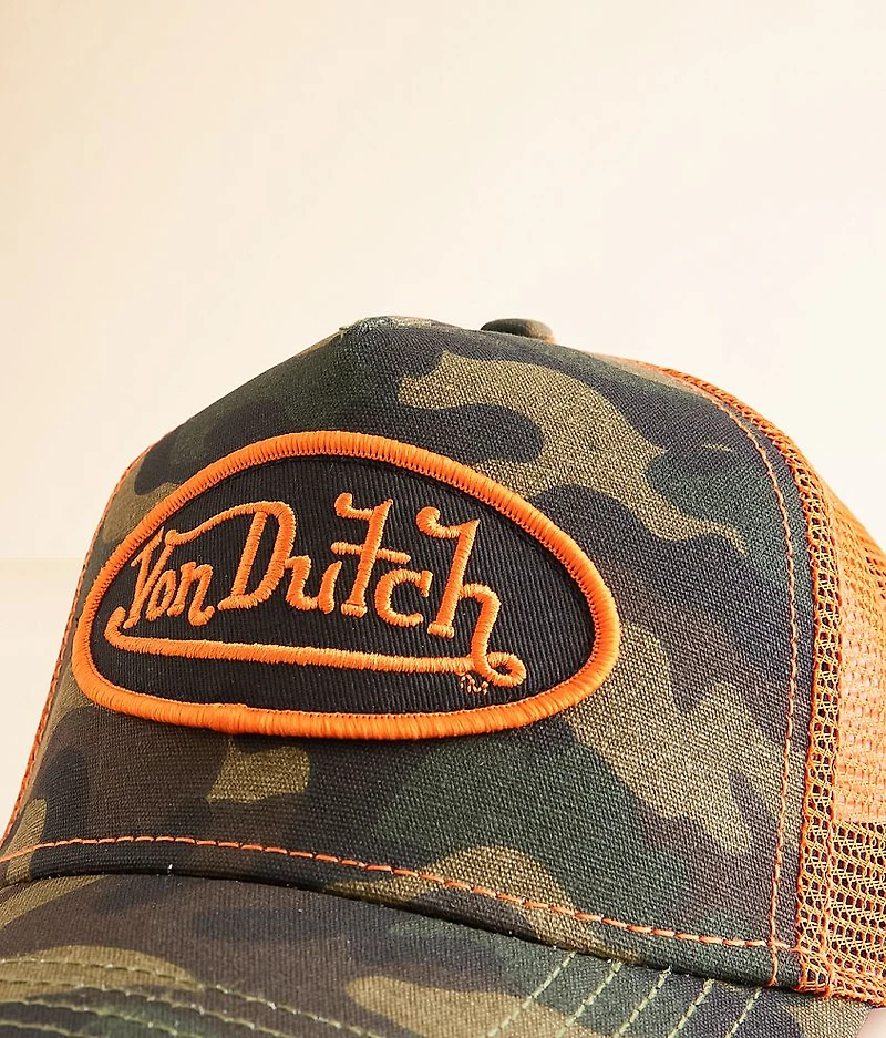 Multi Camo Trucker Hat