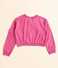 Girls - Cargo Sleeve Pullover