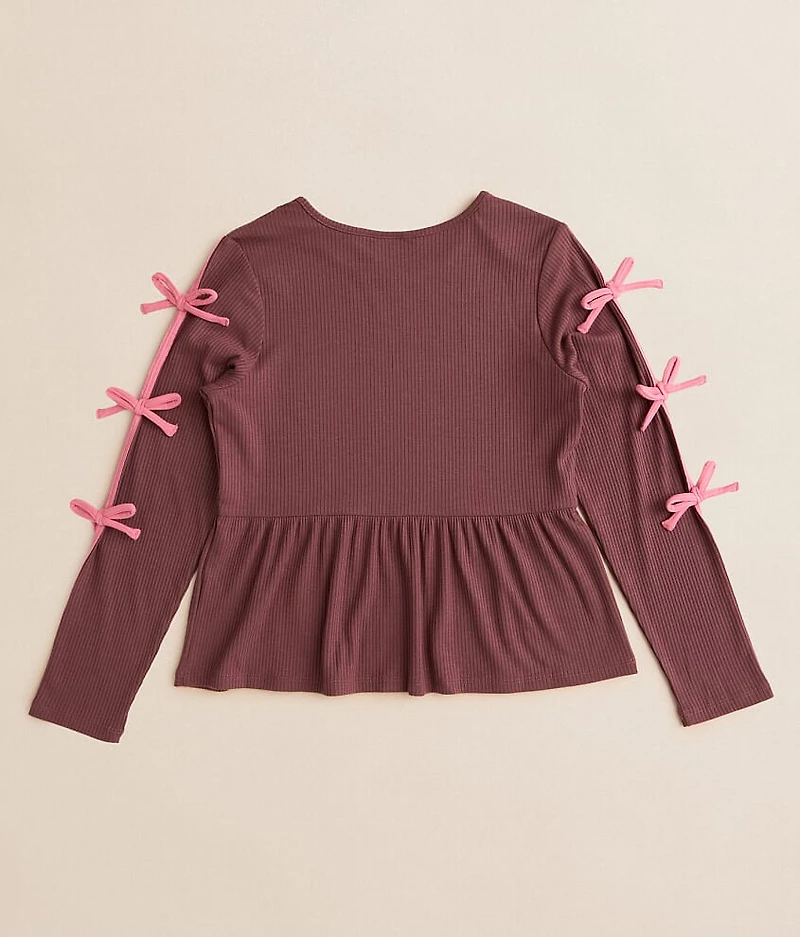 Girls - Bow Detail Top