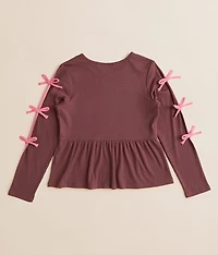 Girls - Bow Detail Top